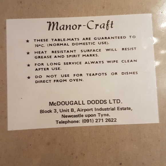 💥 Flash Sale Vintage London coasters - Picture 3 of 3